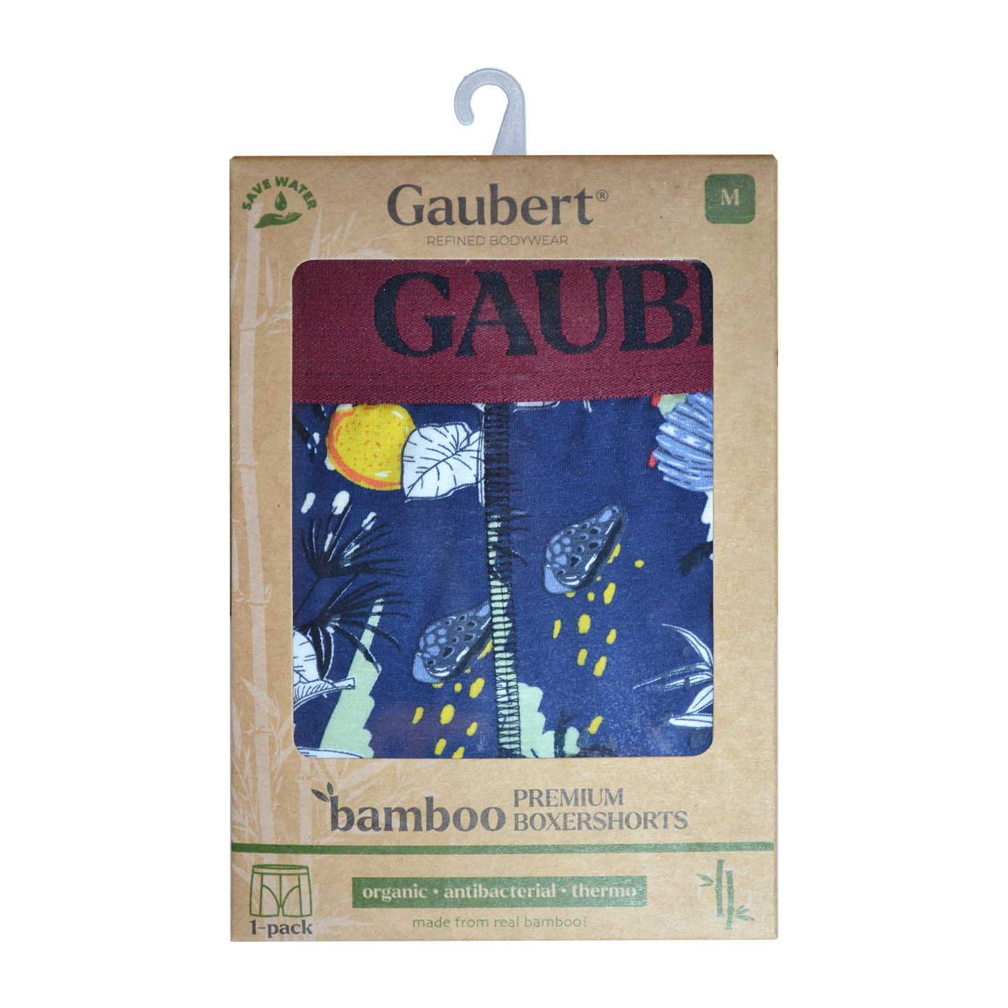 GAUBERT Bamboe boxershort voor mannen type 0020